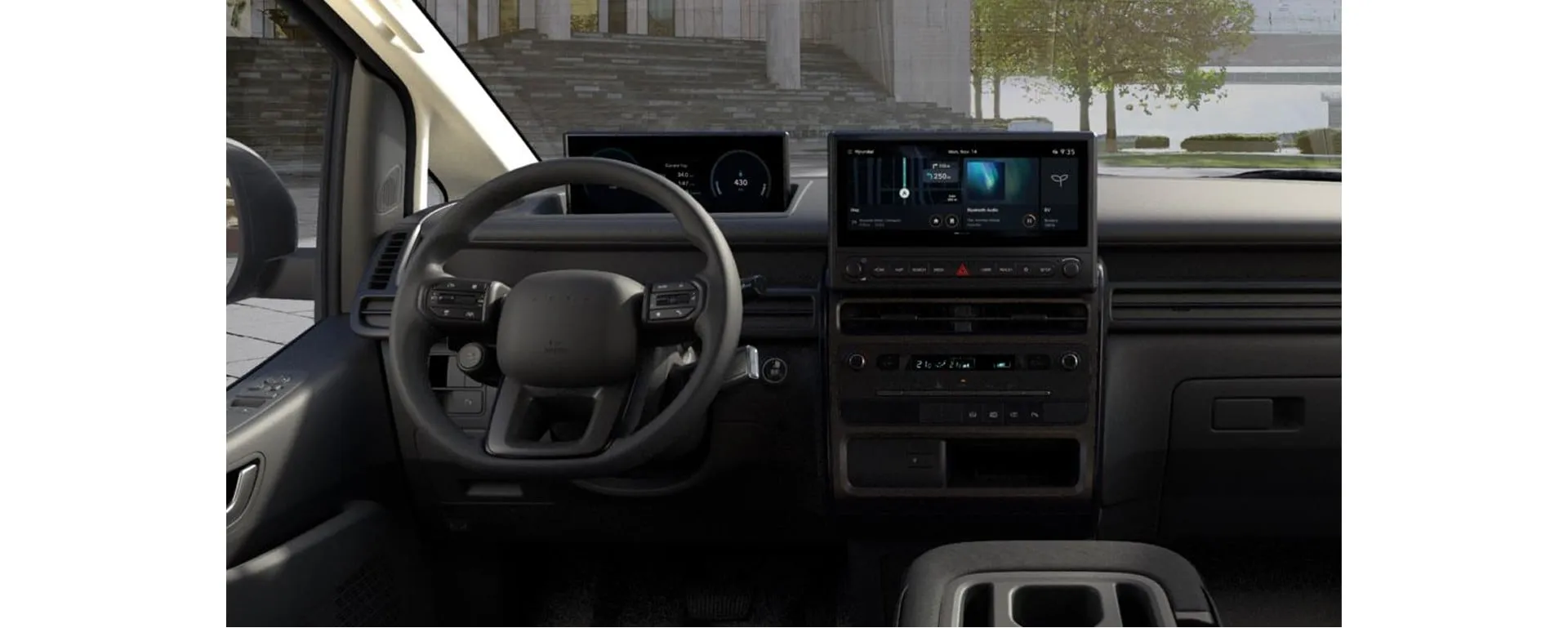 Hyundai STARIA Cargo Elektro – Interieur 1 (KI-generiert)