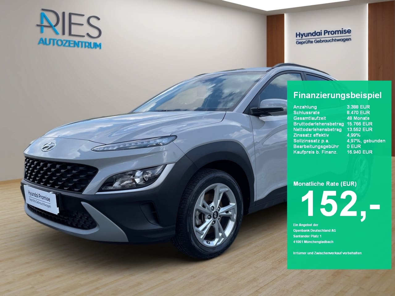 Hyundai Kona Facelift MJ23 1.0 T-GDi 120PS M/T 2WD