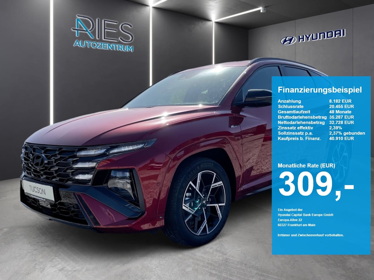 Hyundai Tucson 1.6 T-GDI N Line X