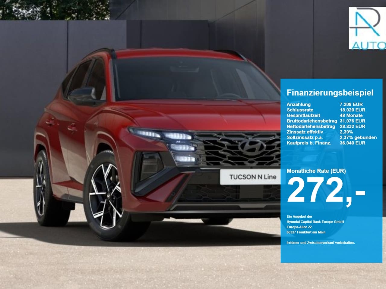 Hyundai Tucson 1.6 T-GDI N Line