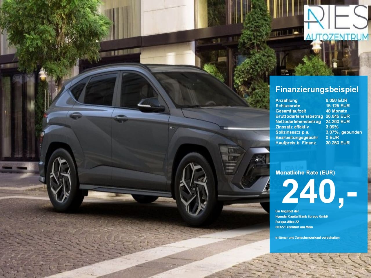 Hyundai Kona (MY27) 1.6 T-GDI (150 PS) DCT 2WD N Line Elektr. Heckklappe