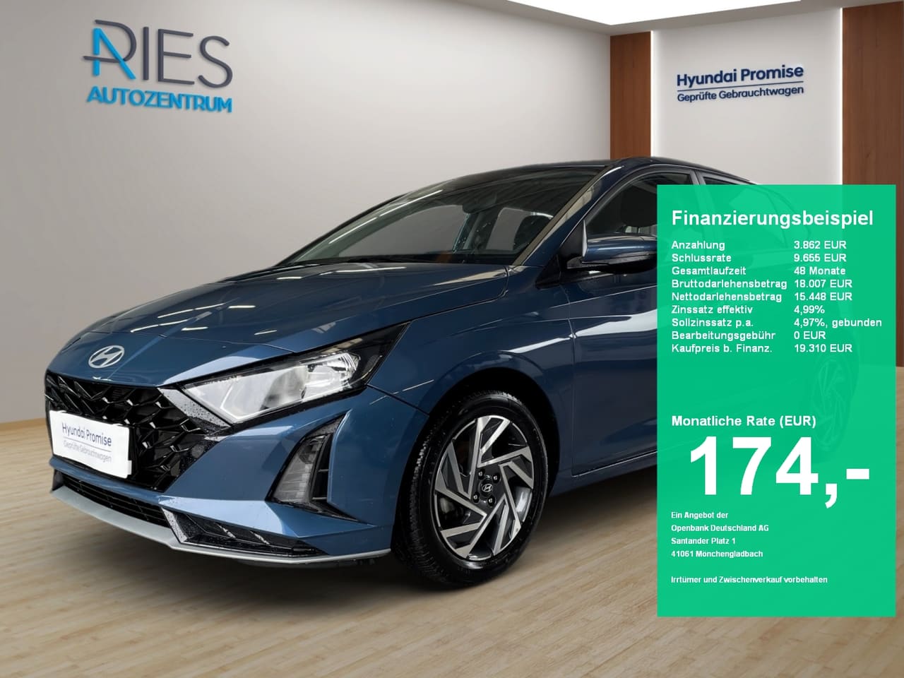Hyundai i20 FL (MY25) 1.0 T-GDI (100 PS) 7-DCT 2WD Trend