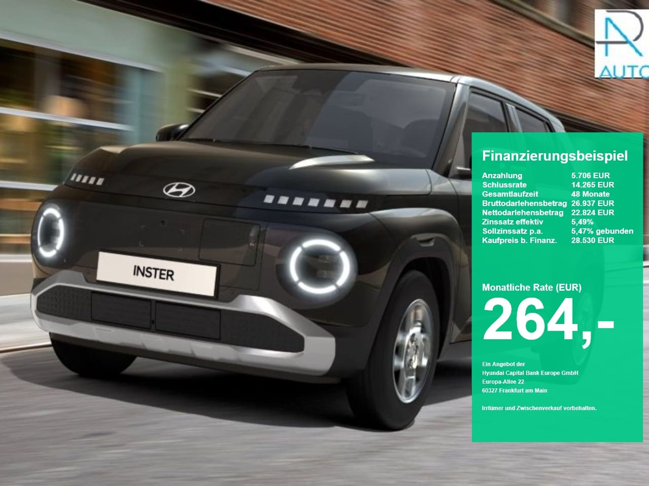 Hyundai INSTER EV 49 kWh Trend