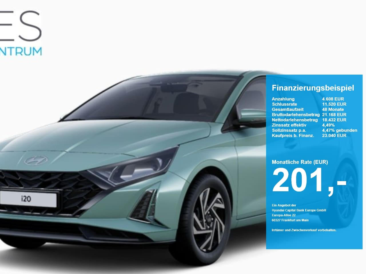 Hyundai i20 FL 1.0 T-GDI Trend