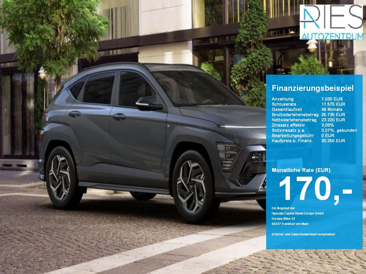 Hyundai Kona (MY27) 1.6 T-GDI (150 PS) DCT 2WD N Line Elektr. Heckklappe