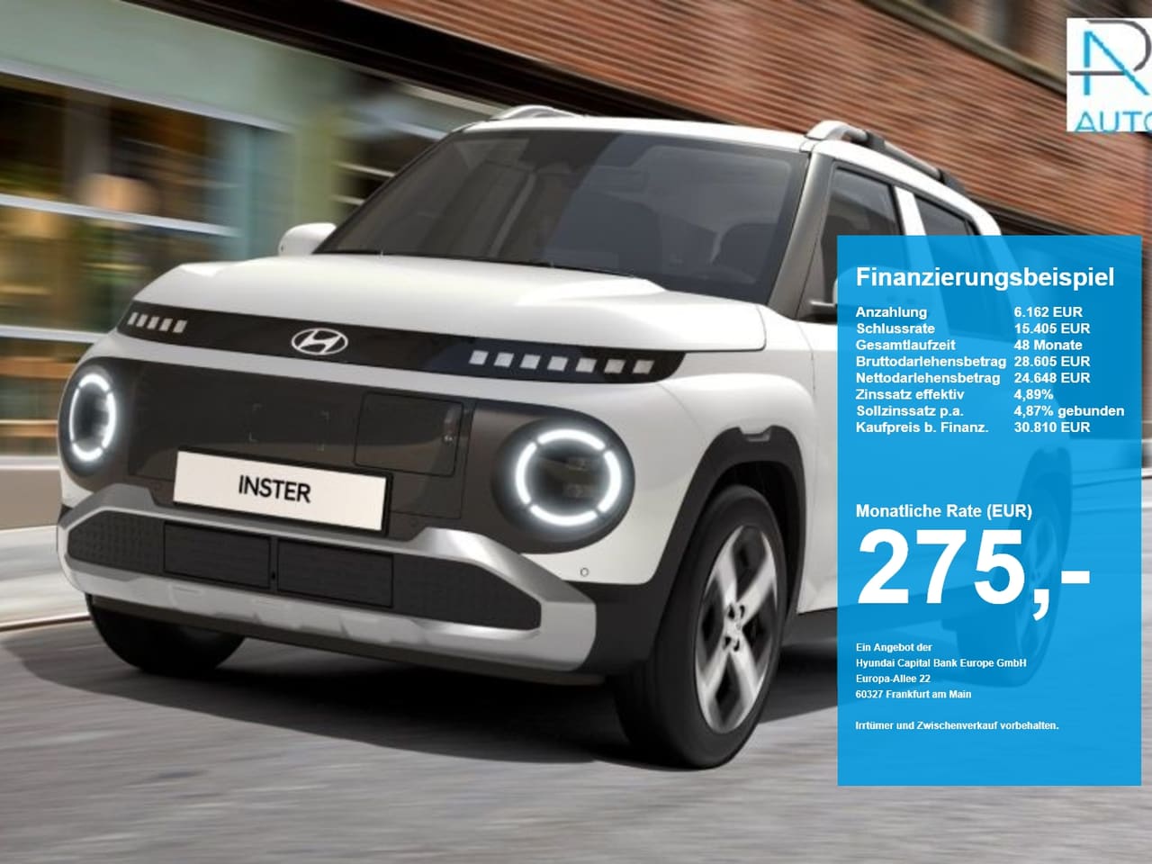 Hyundai INSTER EV 49 kWh Prime