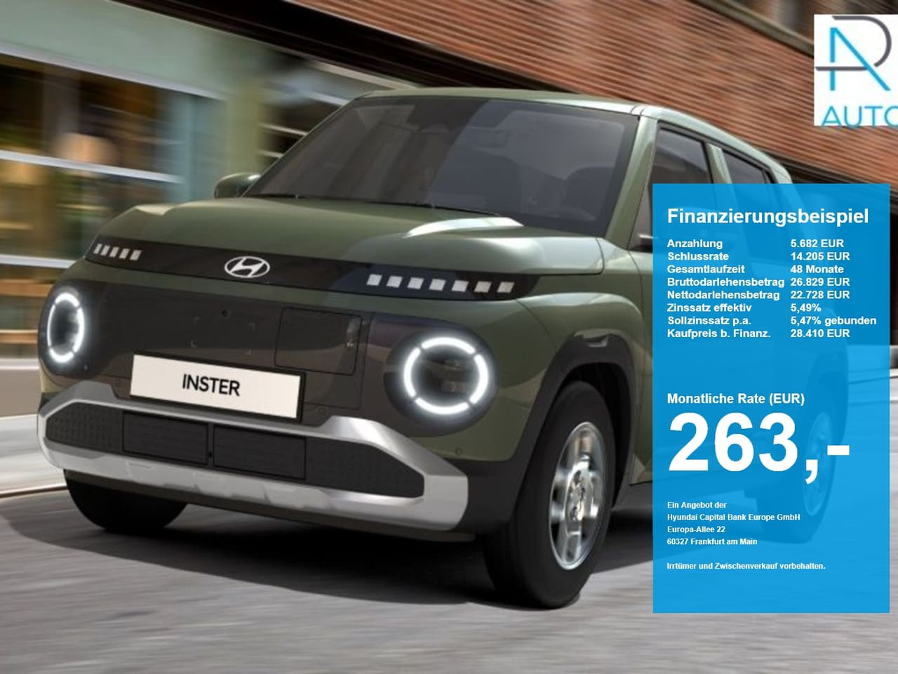 Hyundai INSTER 49 kWh Trend