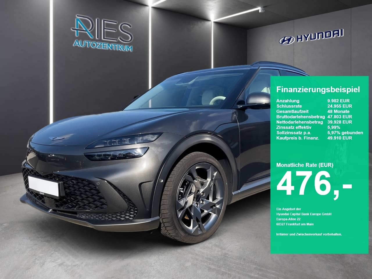 Genesis GV60 Elektro 77 Sport Plus