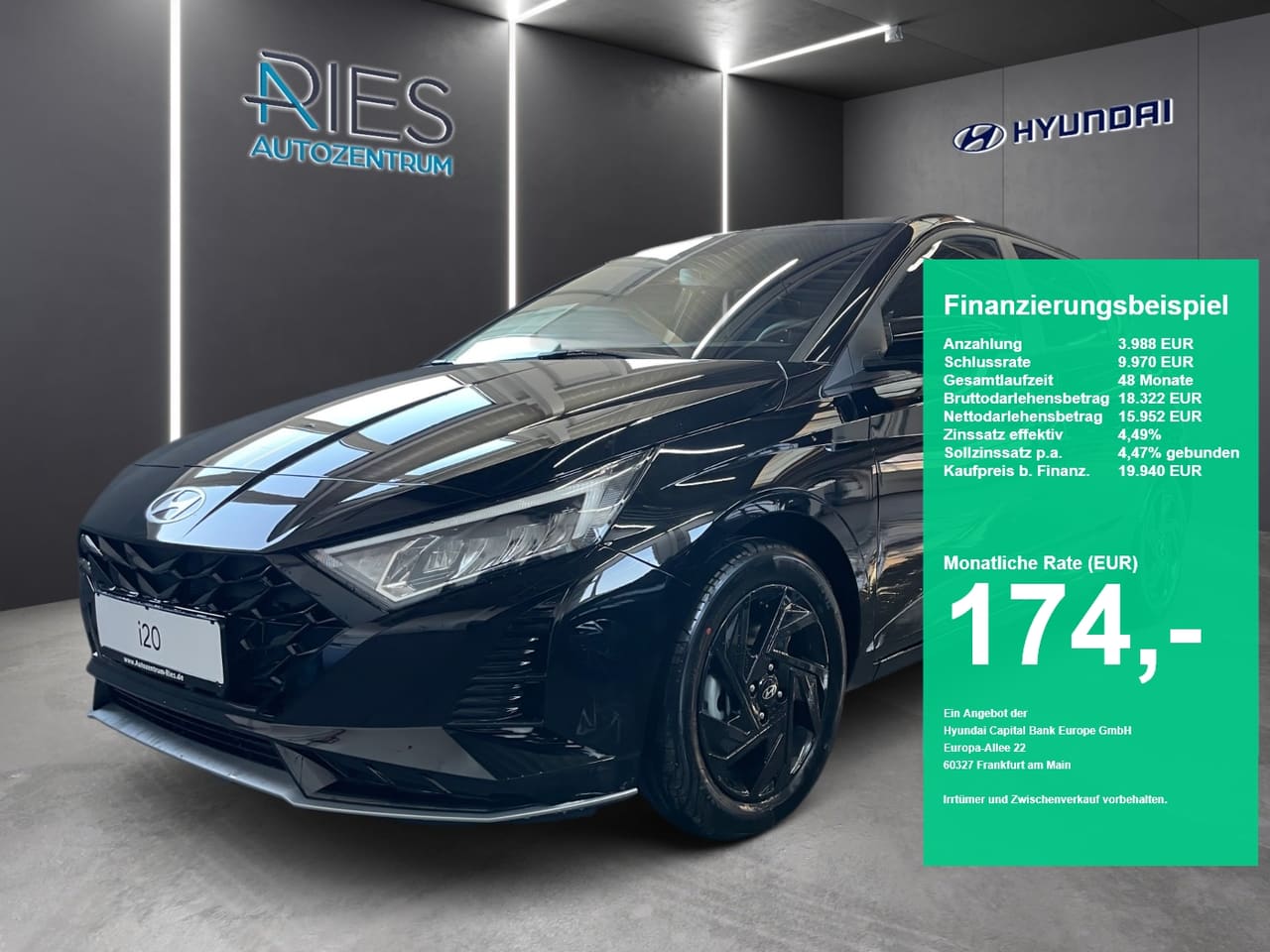 Hyundai i20 FL 1.0 T-GDI Blackline