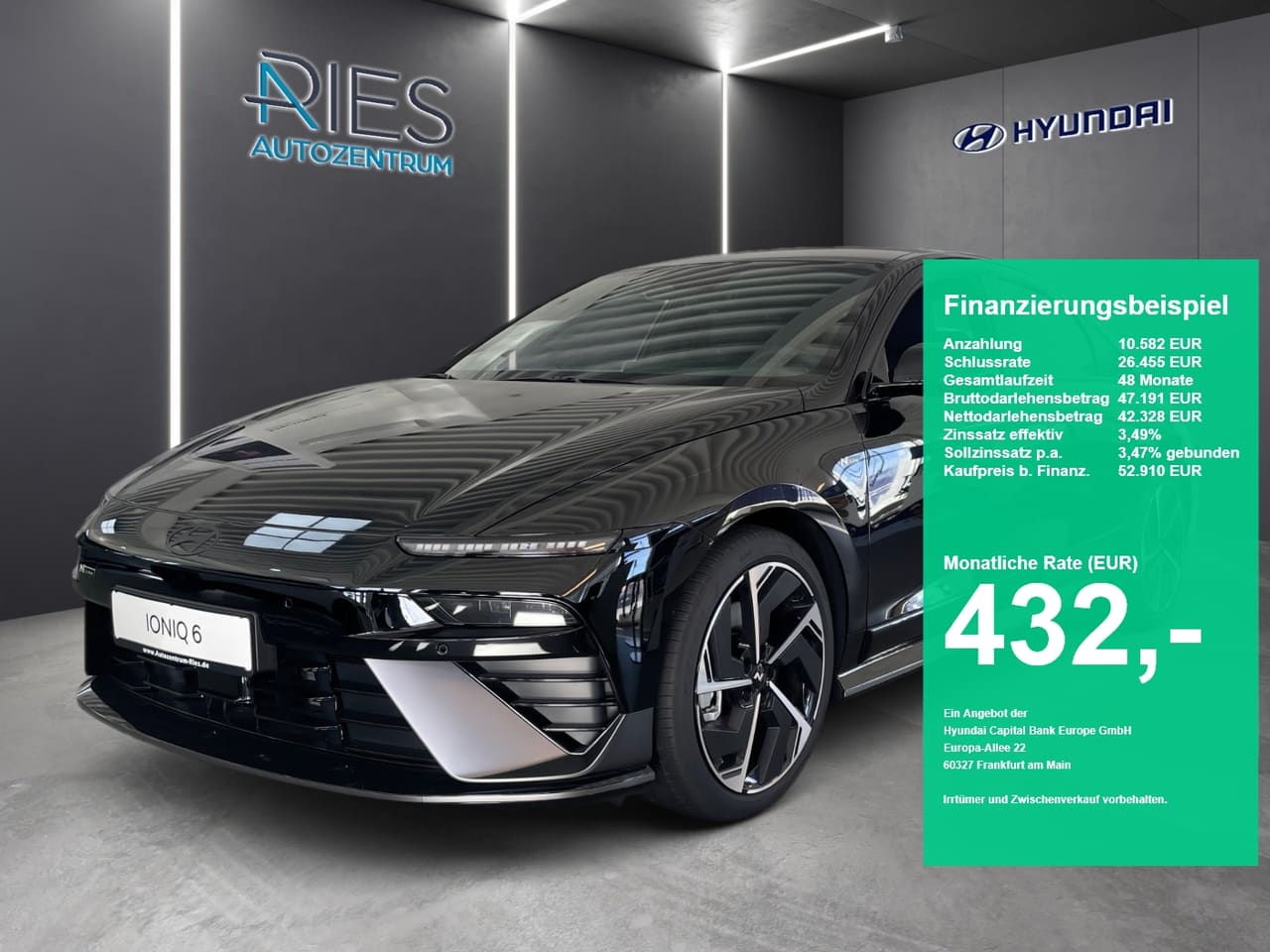 Hyundai IONIQ 6 EV 84 kWh N-Line