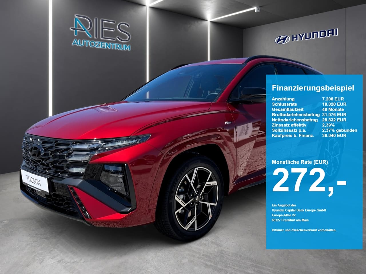 Hyundai Tucson 1.6 T-GDI N Line