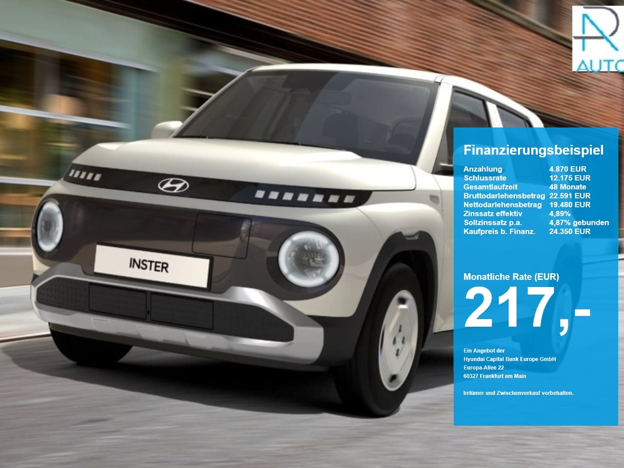 Hyundai INSTER EV 42 kWh