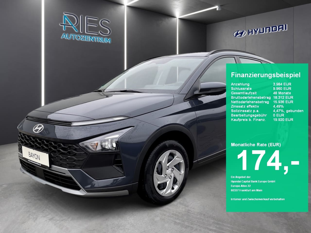 Hyundai BAYON FL (MY25) 1.0 T-GDI (100 PS) 6-MT 2WD Select