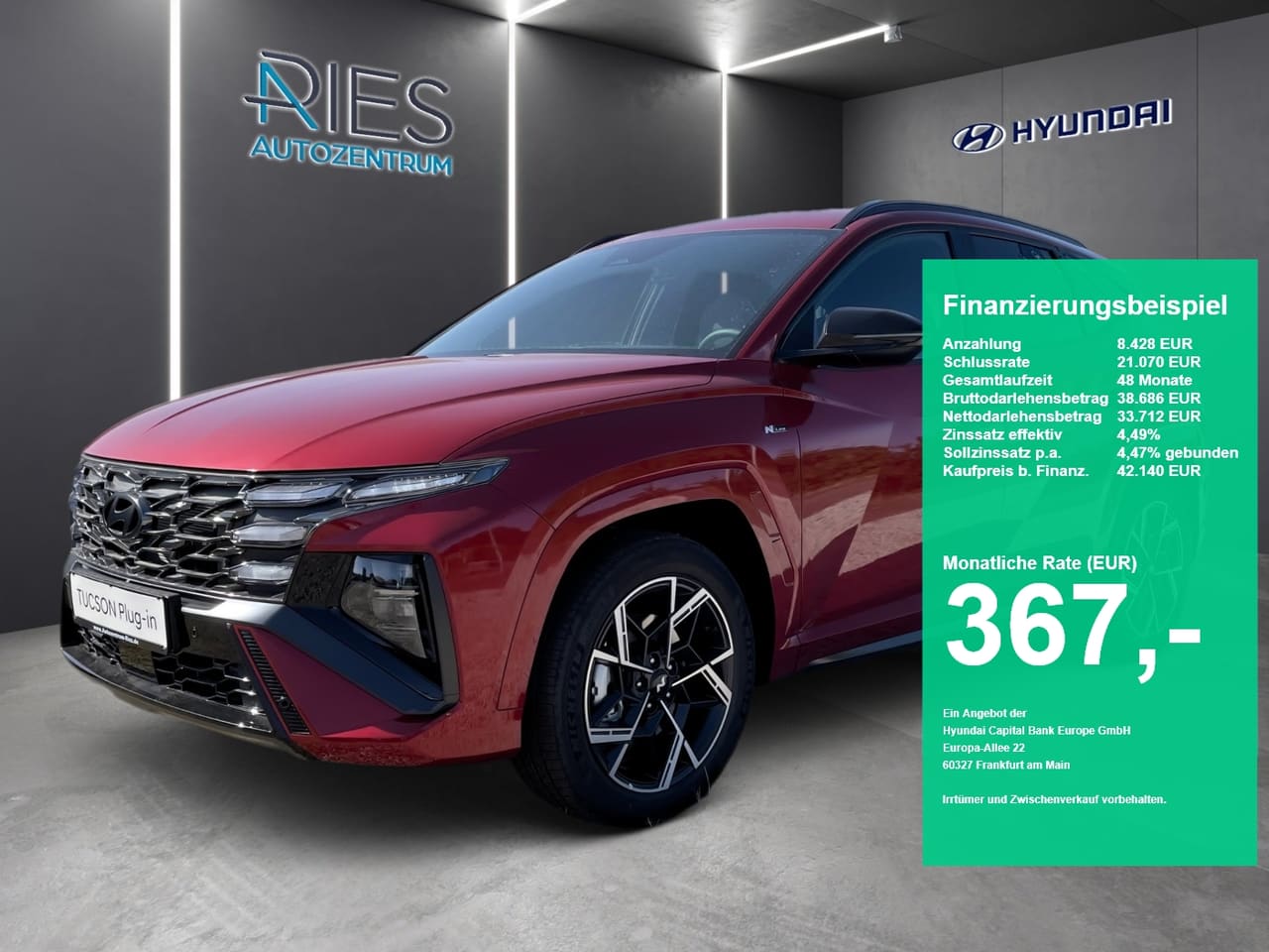Hyundai Tucson PHEV 1.6 T-GDi N Line