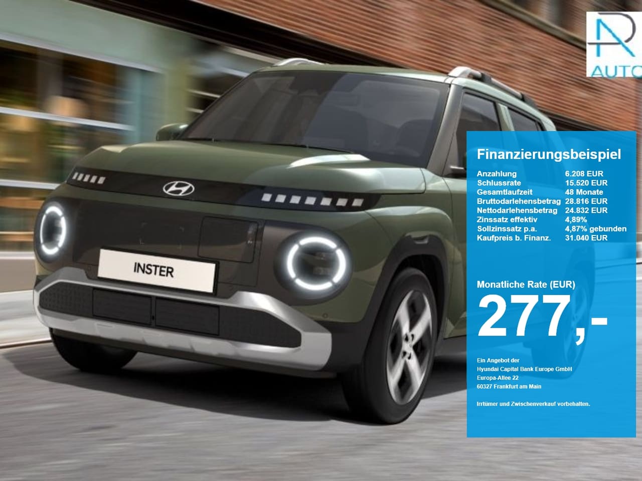 Hyundai INSTER EV 49 kWh Prime