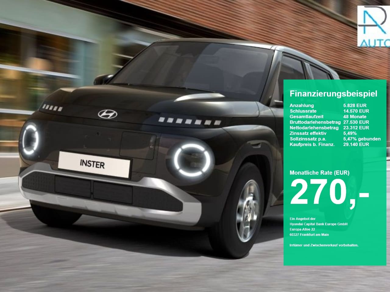 Hyundai INSTER EV 49 kWh Trend