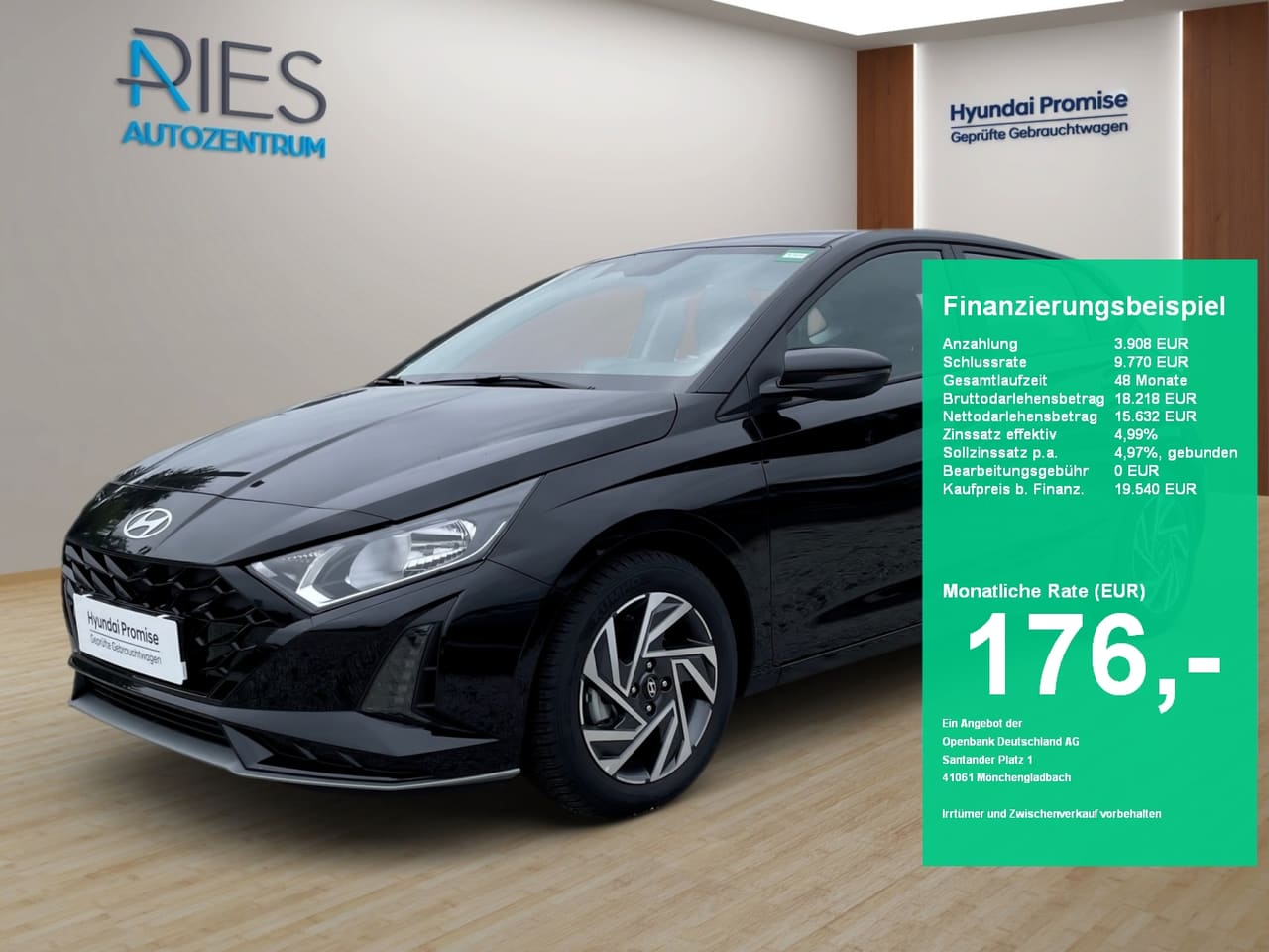 Hyundai i20 FL (MY25) 1.0 T-GDI (100 PS) 6-MT 2WD Trend