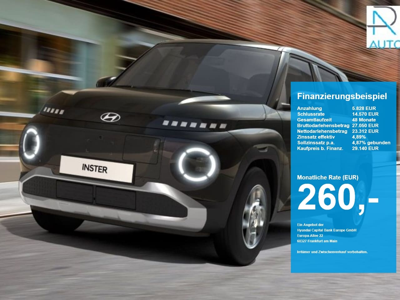 Hyundai INSTER EV 49 kWh Trend
