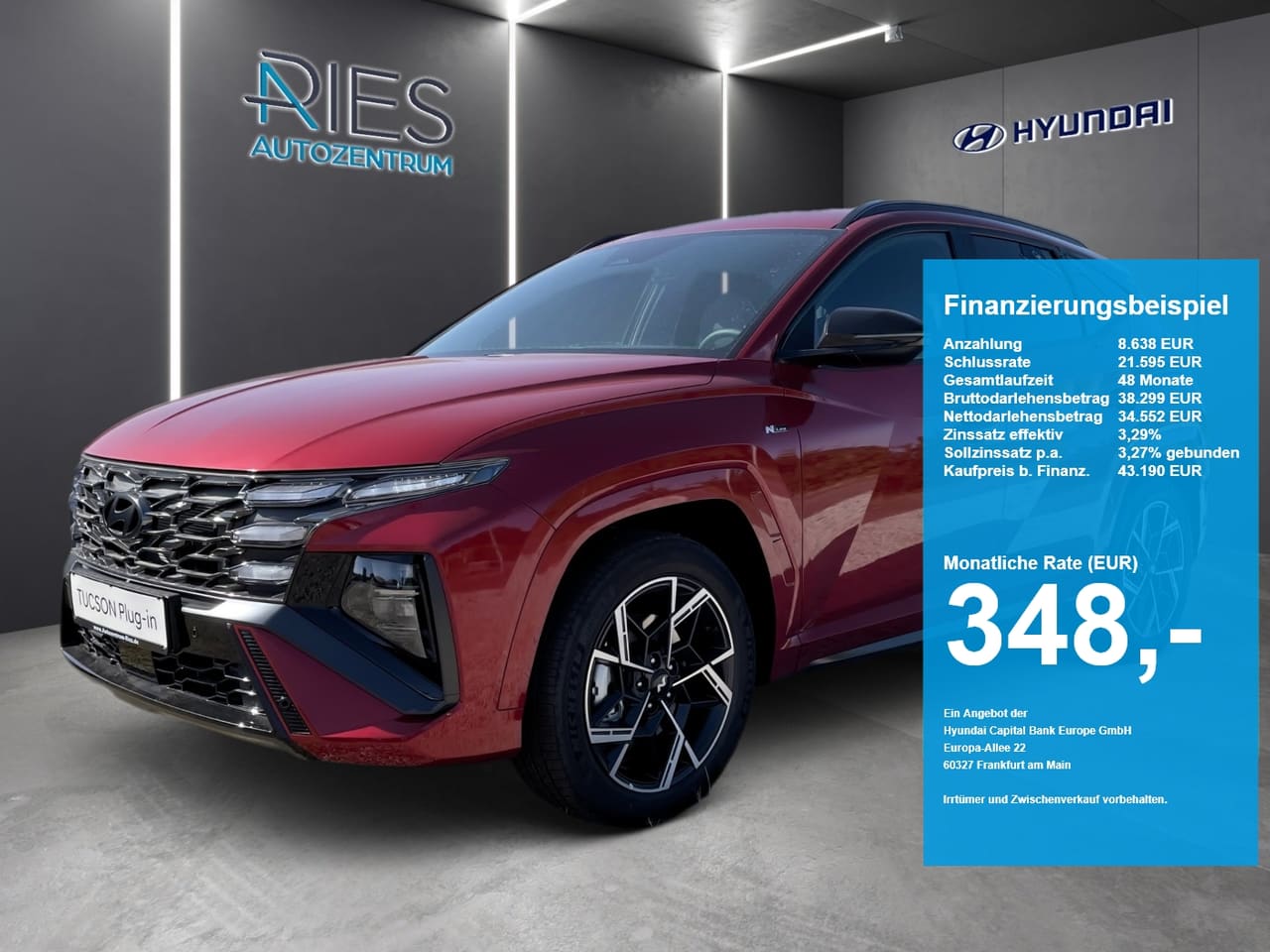 Hyundai Tucson PHEV 1.6 T-GDi N Line
