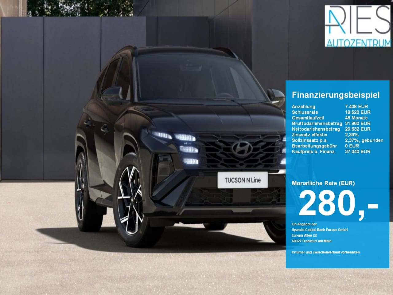 Hyundai Tucson FL (MY27) 1.6 T-GDI (150 PS) 7-DCT 2WD N Line Krell Sound System