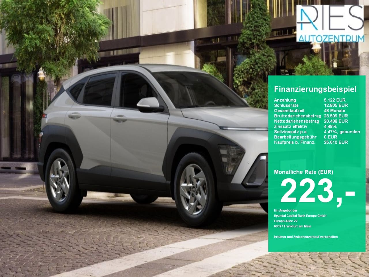 Hyundai Kona SX2 (MY26) 1.6 T-GDI (150 PS) 6-MT 2WD Select Funktions-Paket