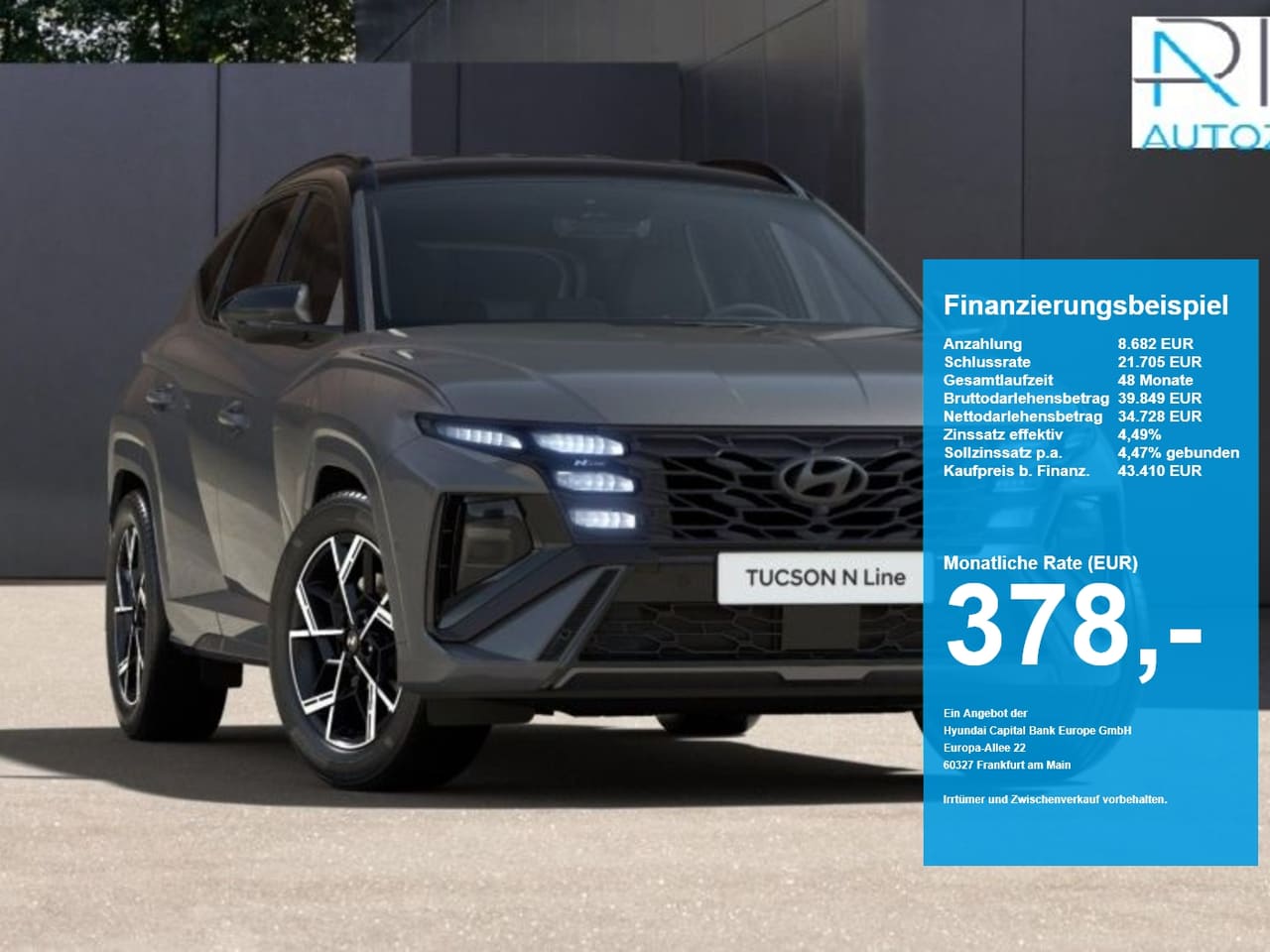 Hyundai Tucson 1.6 T-GDI N Line X