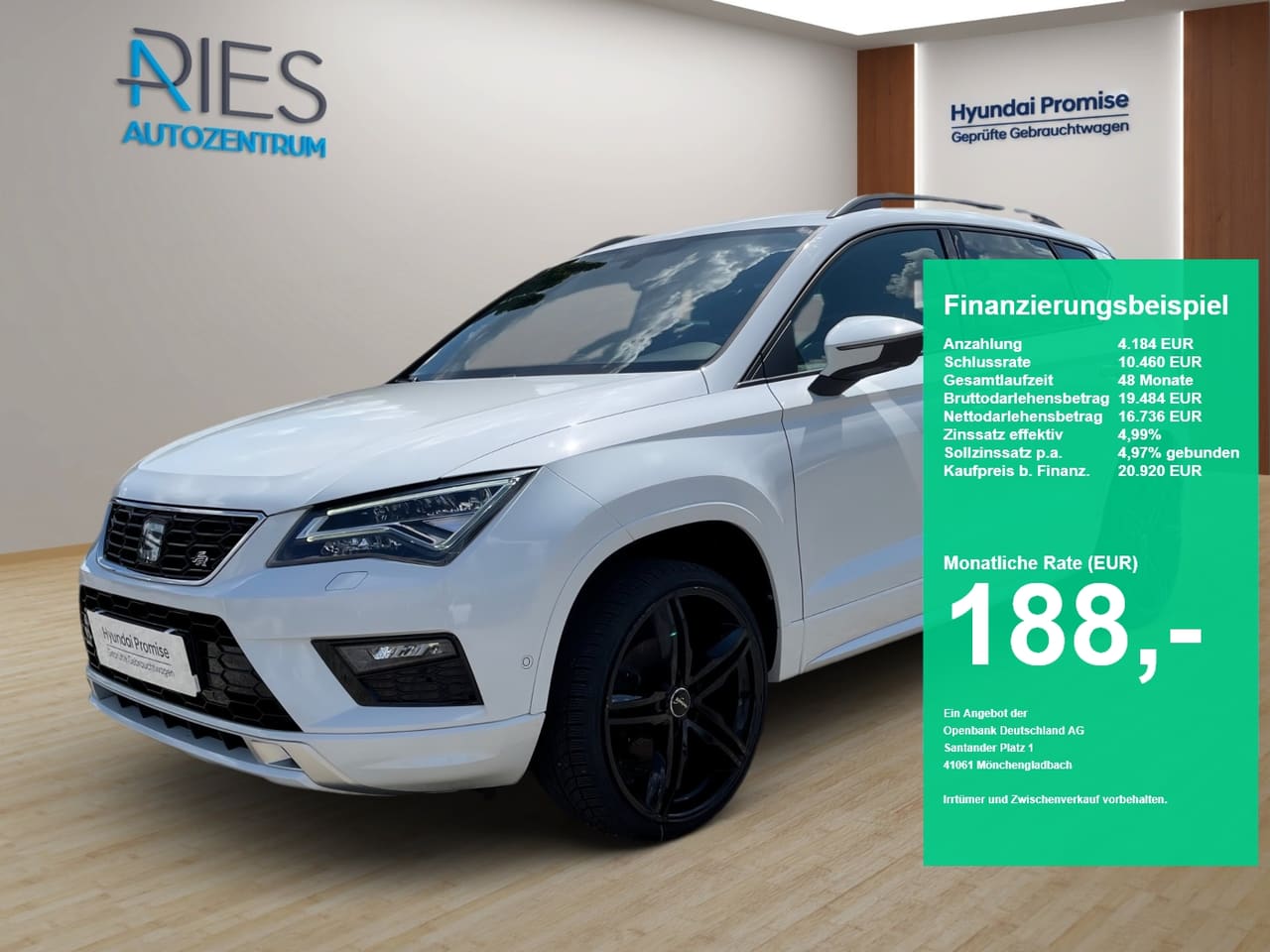 Seat Ateca 1.5 TSI ACT FR