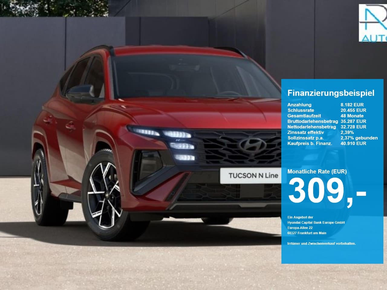 Hyundai Tucson 1.6 T-GDI N Line X