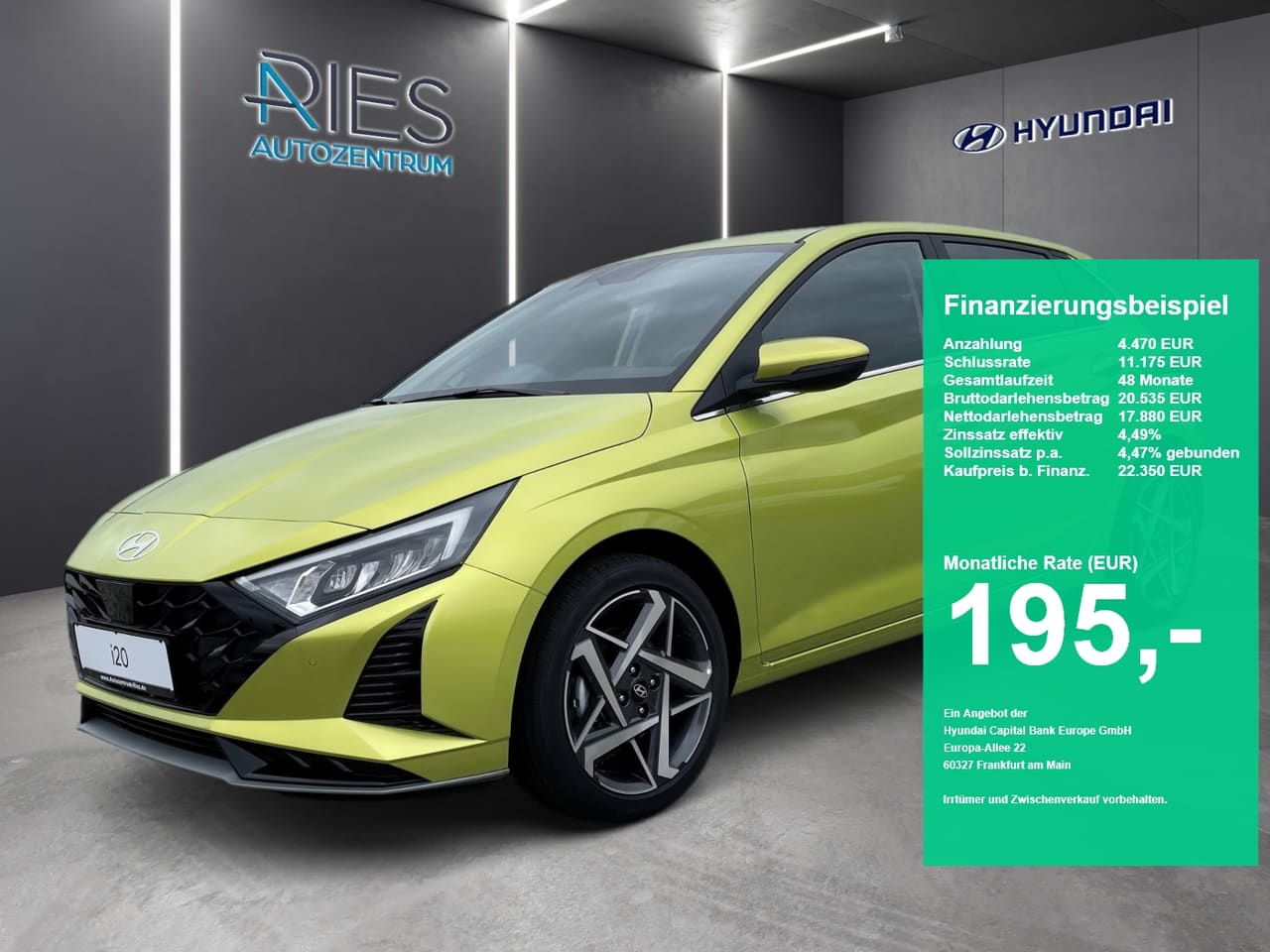 Hyundai i20 1.0 T-GDI Prime