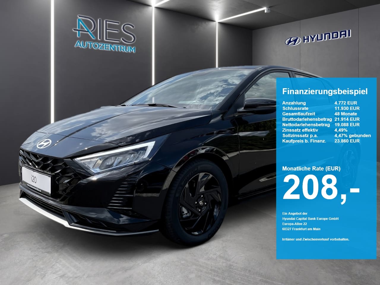 Hyundai i20 FL 1.0 T-GDI Blackline