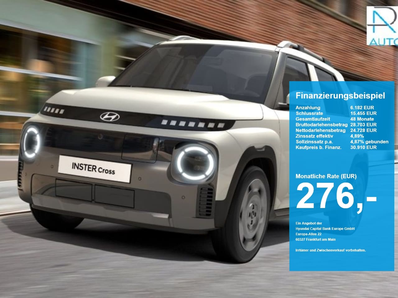 Hyundai INSTER Cross 49 kWh