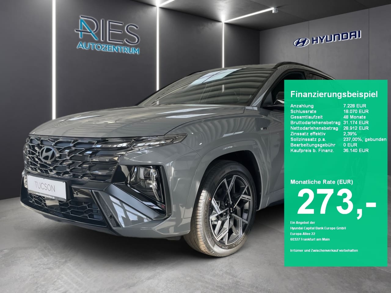 Hyundai Tucson FL (MY26) 1.6 T-GDI (150 PS) 7-DCT 2WD N Line Krell Sound System