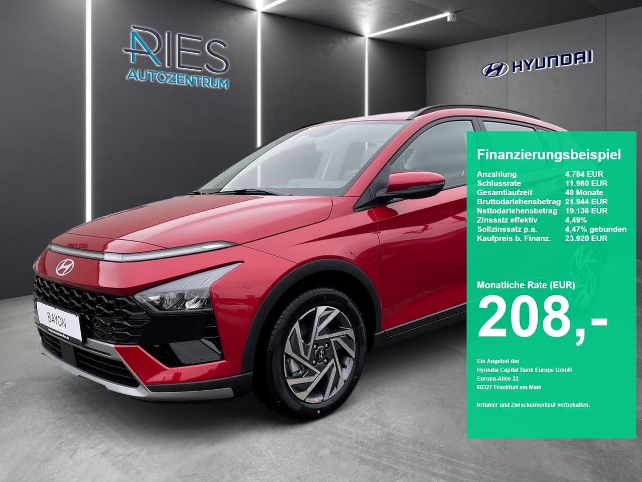 Hyundai BAYON 1.0 T-GDI Trend