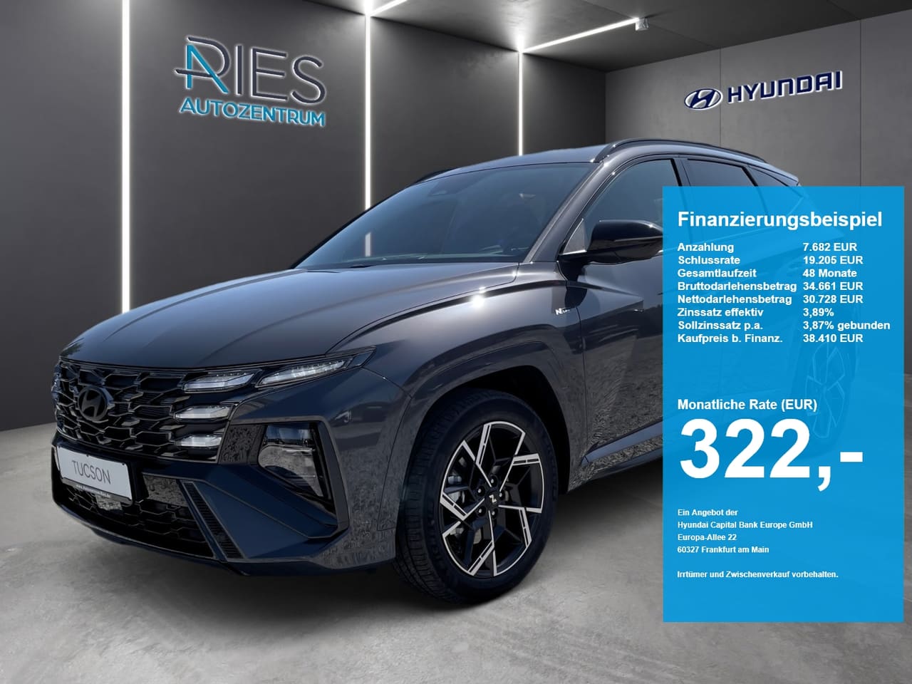 Hyundai Tucson HEV 1.6 T-GDi N Line