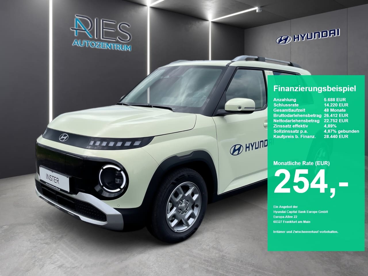 Hyundai INSTER EV 49 kWh