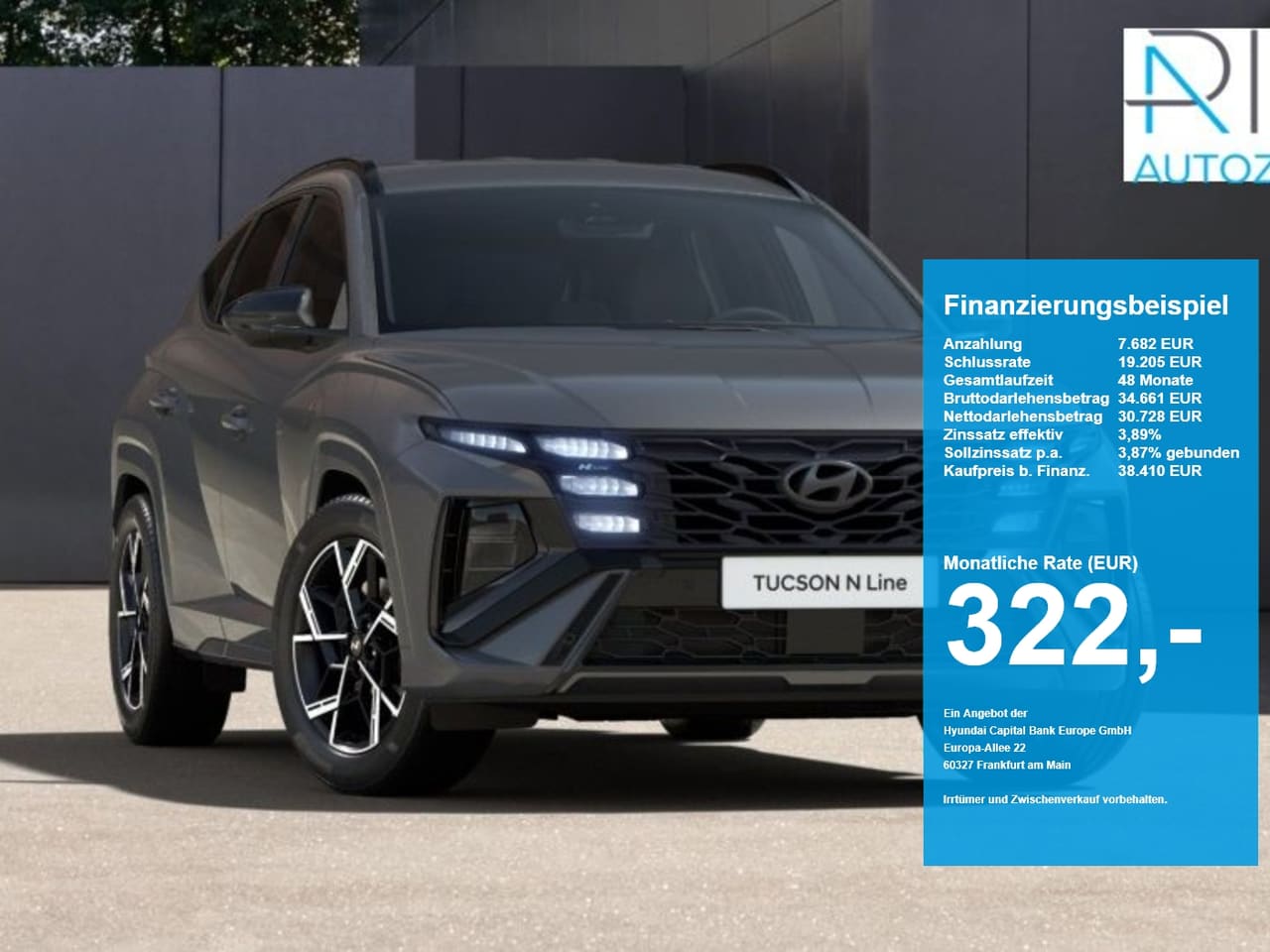 Hyundai Tucson HEV 1.6 T-GDi N Line