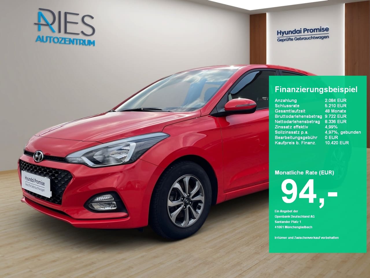 Hyundai i20 New i20 5-Türer Facelift MJ20 1.0 TURBO Benzin M/T 100 PS Trend Digit