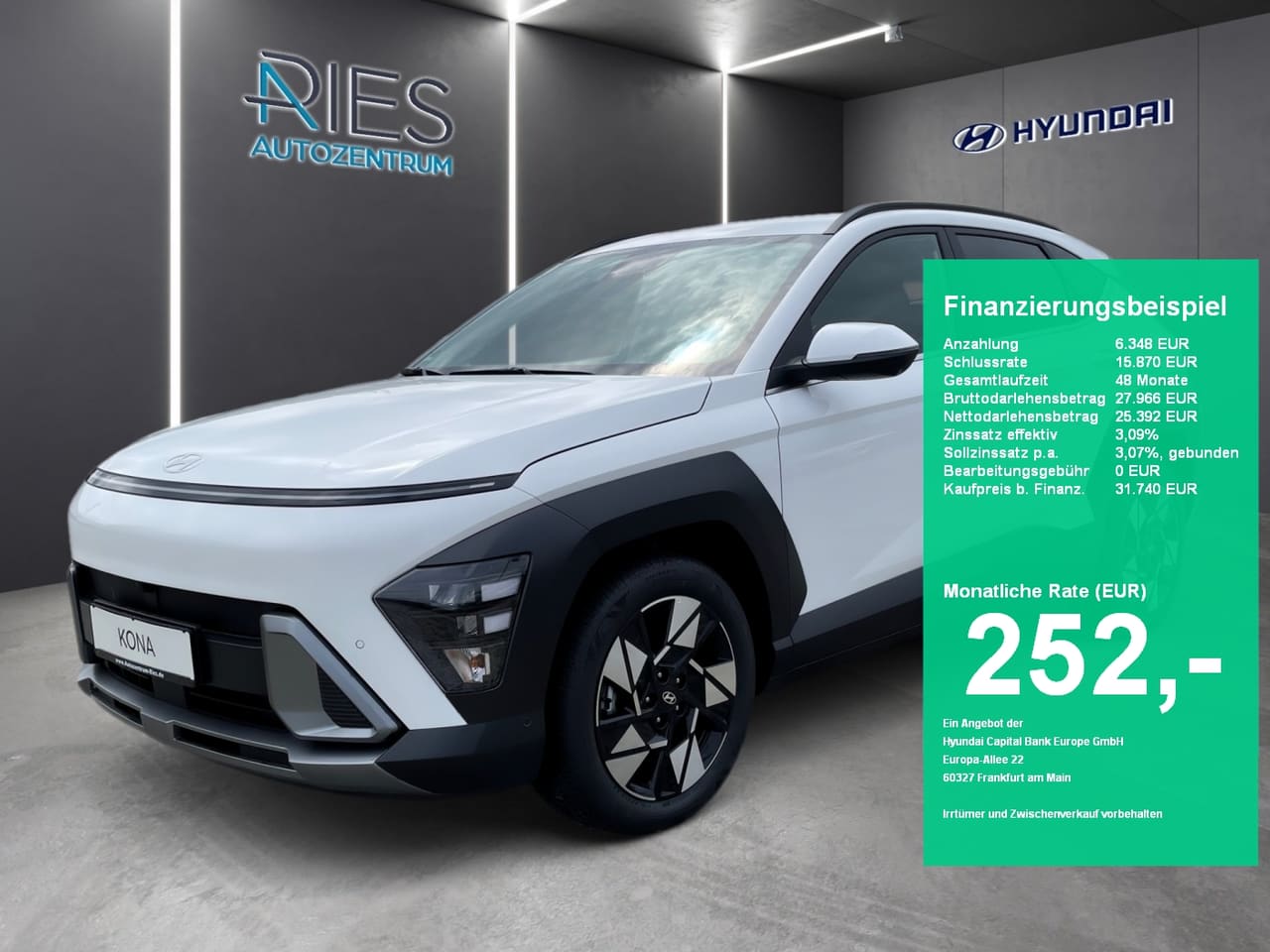 Hyundai Kona SX2 (MY26) HEV 1.6 GDI (138 PS) DCT 2WD Trend Elektr. Heckklappe