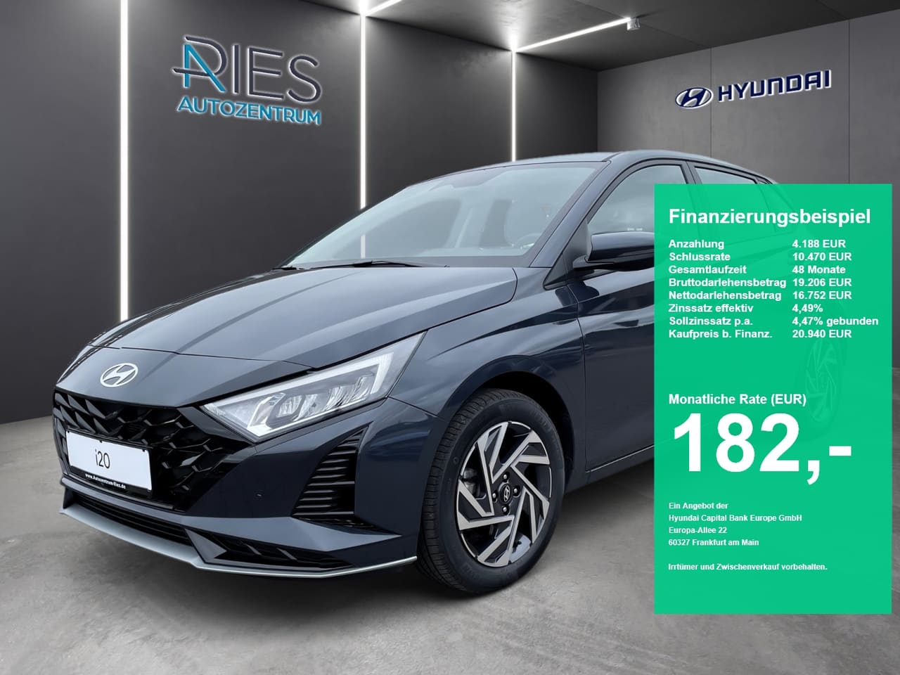 Hyundai i20 FL 1.0 T-GDI Trend
