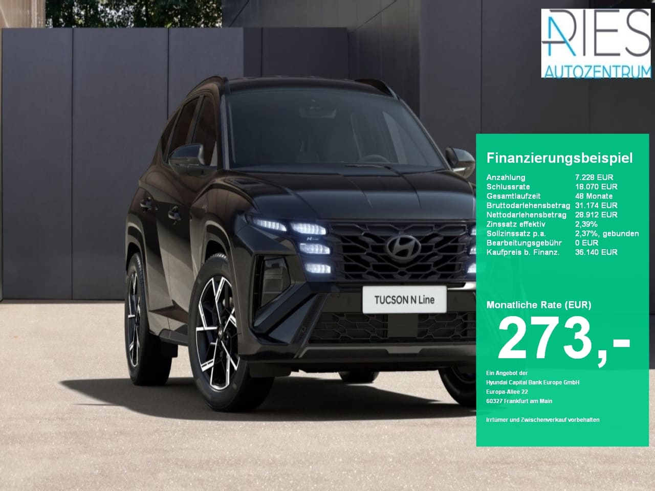 Hyundai Tucson FL (MY26) 1.6 T-GDI (150 PS) 7-DCT 2WD N Line Krell Sound System