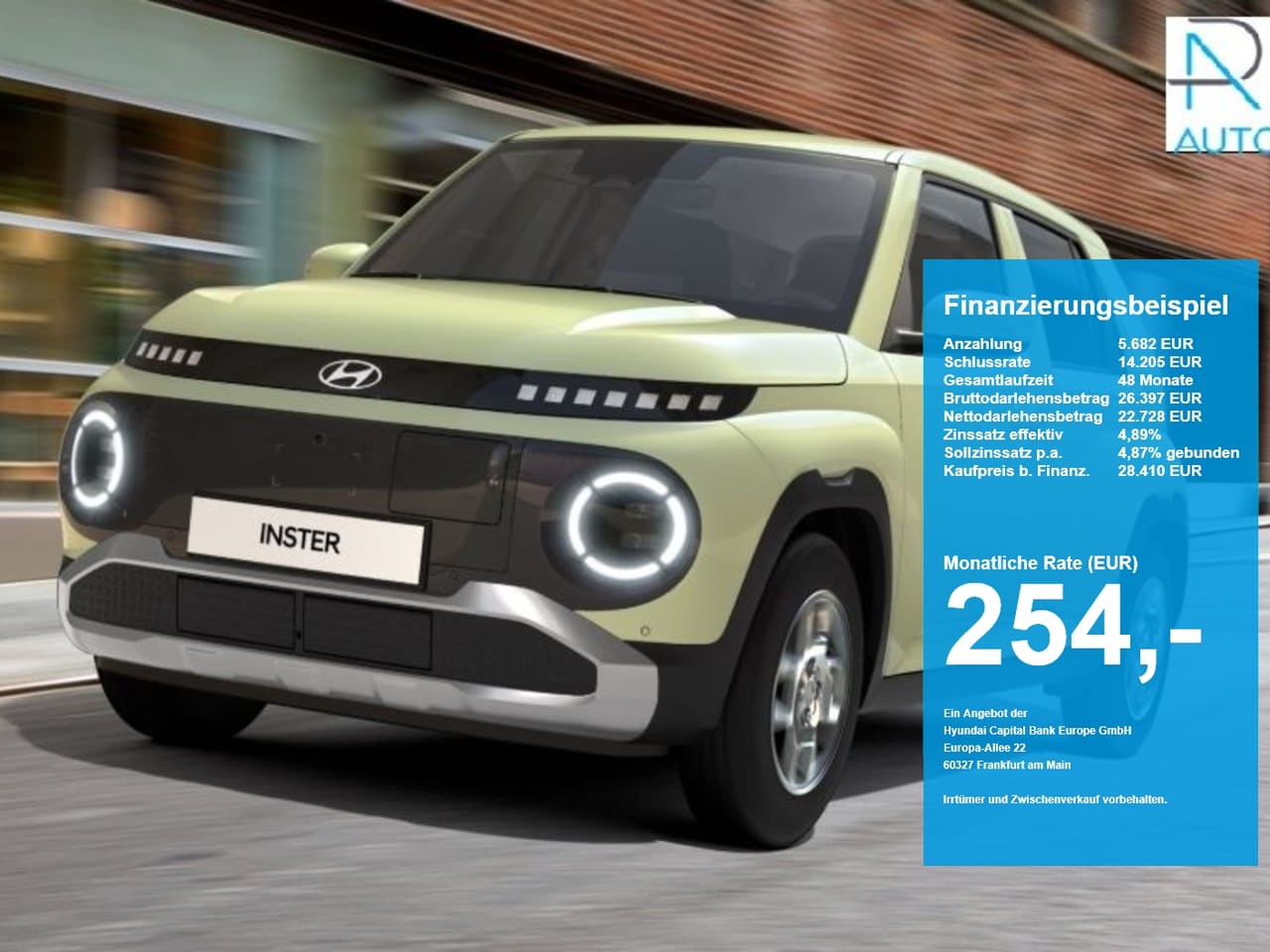 Hyundai INSTER EV 49 kWh Trend