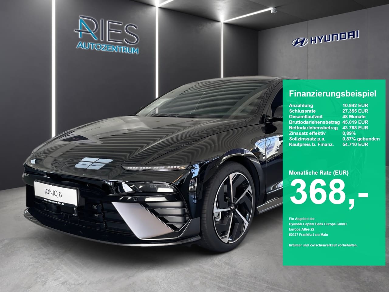 Hyundai IONIQ 6 EV 84 kWh N-Line