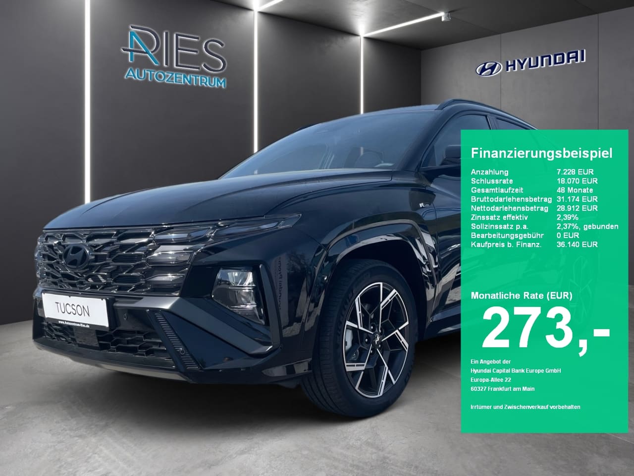 Hyundai Tucson FL (MY26) 1.6 T-GDI (150 PS) 7-DCT 2WD N Line Krell Sound System