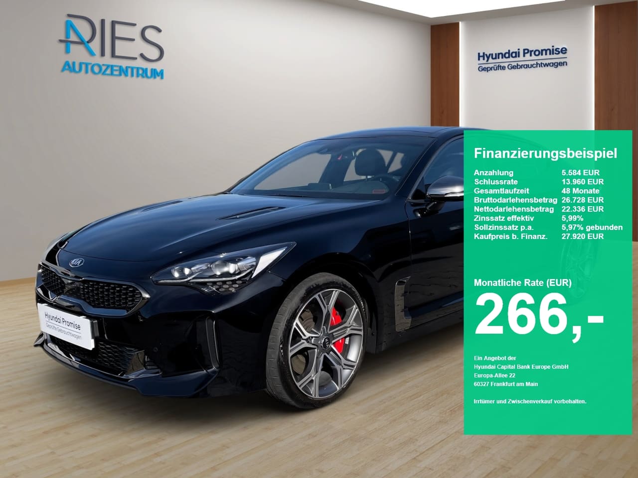 Kia Stinger 3.3 V6 T-GDI GT
