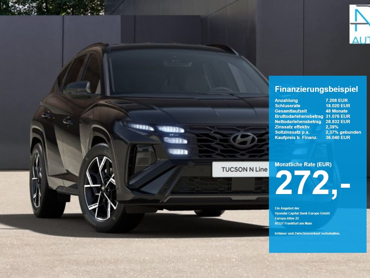 Hyundai Tucson 1.6 T-GDI N Line