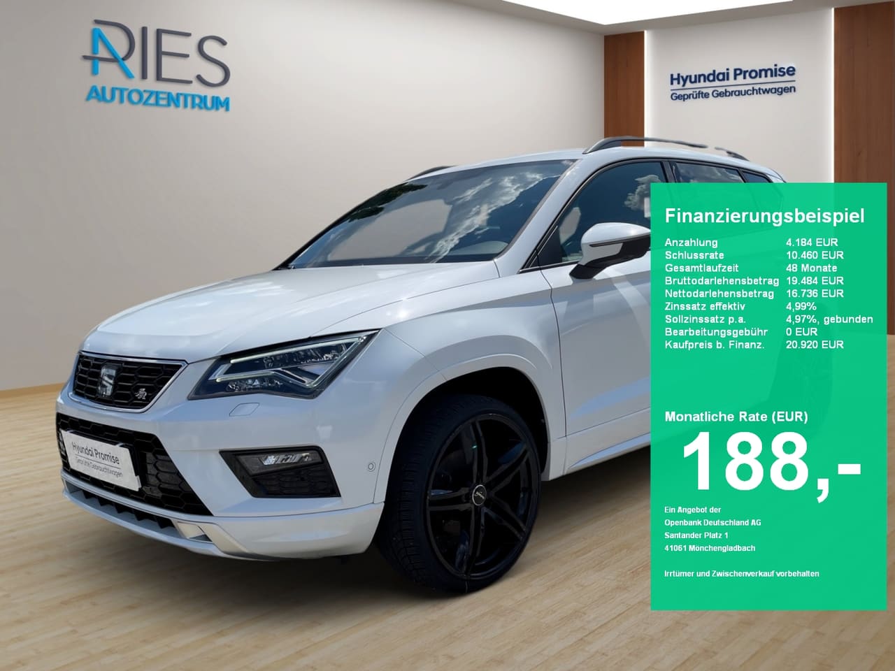 Seat Ateca 1.5 TSI Kombi