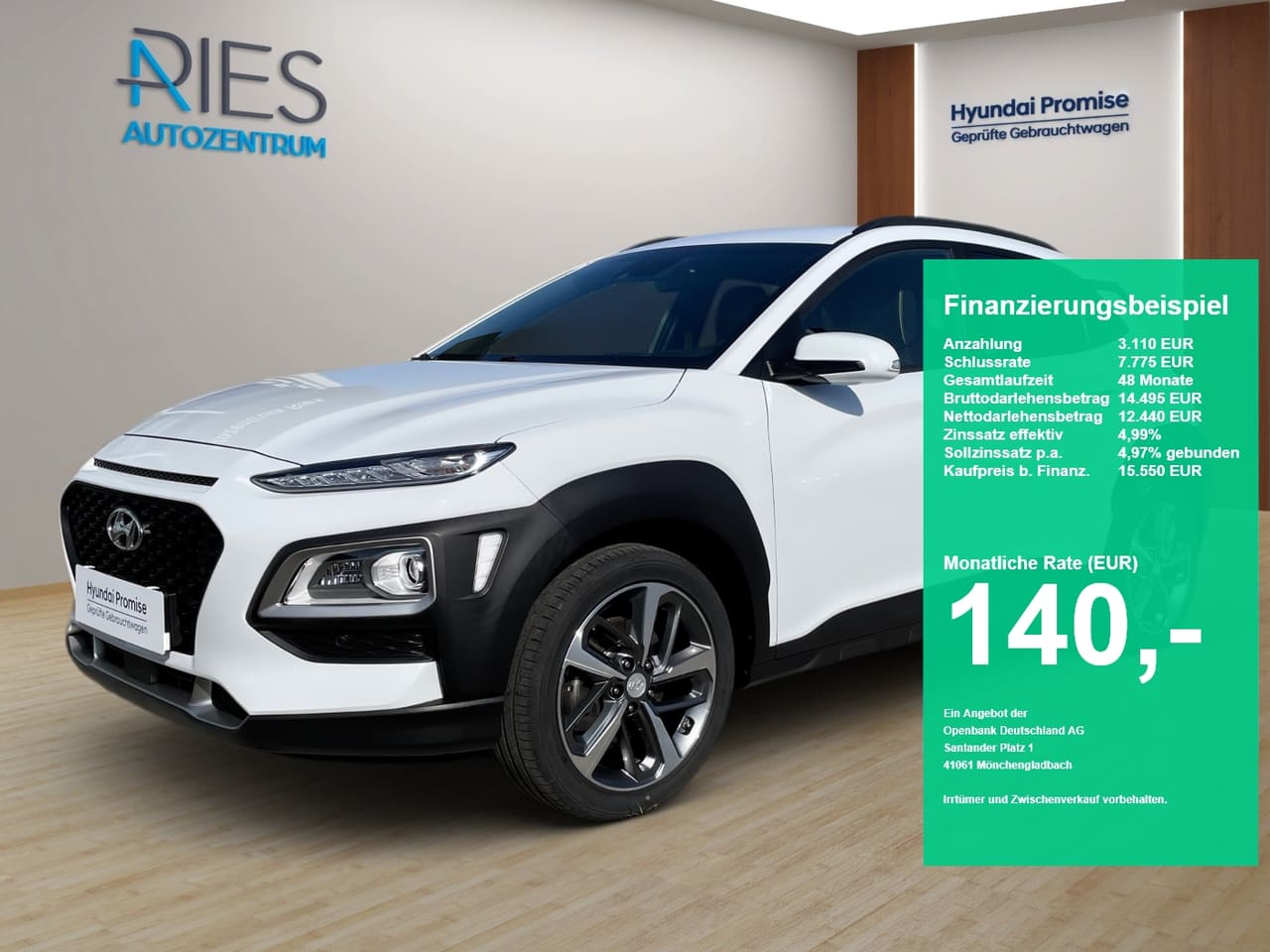 Hyundai Kona 1.0 T-GDI Advantage