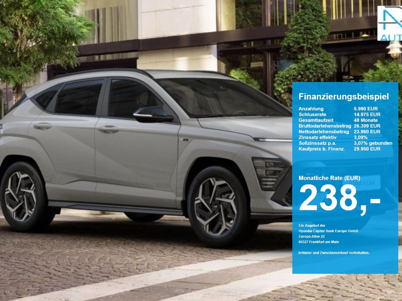 Hyundai Kona 1.6 T-GDI N Line