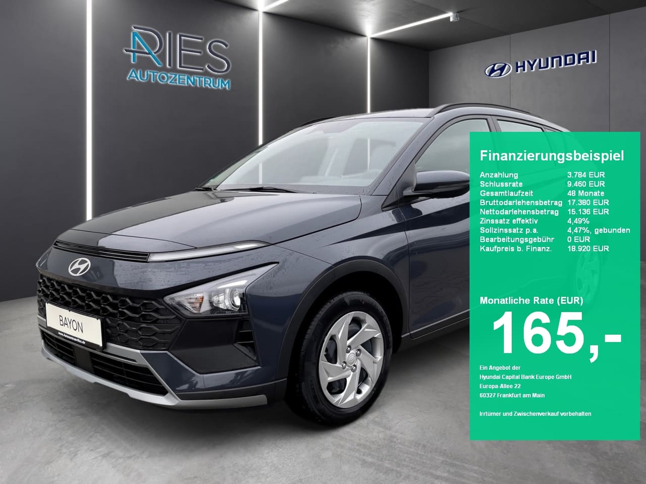 Hyundai BAYON FL (MY25) 1.0 T-GDI (100 PS) 6-MT 2WD Select