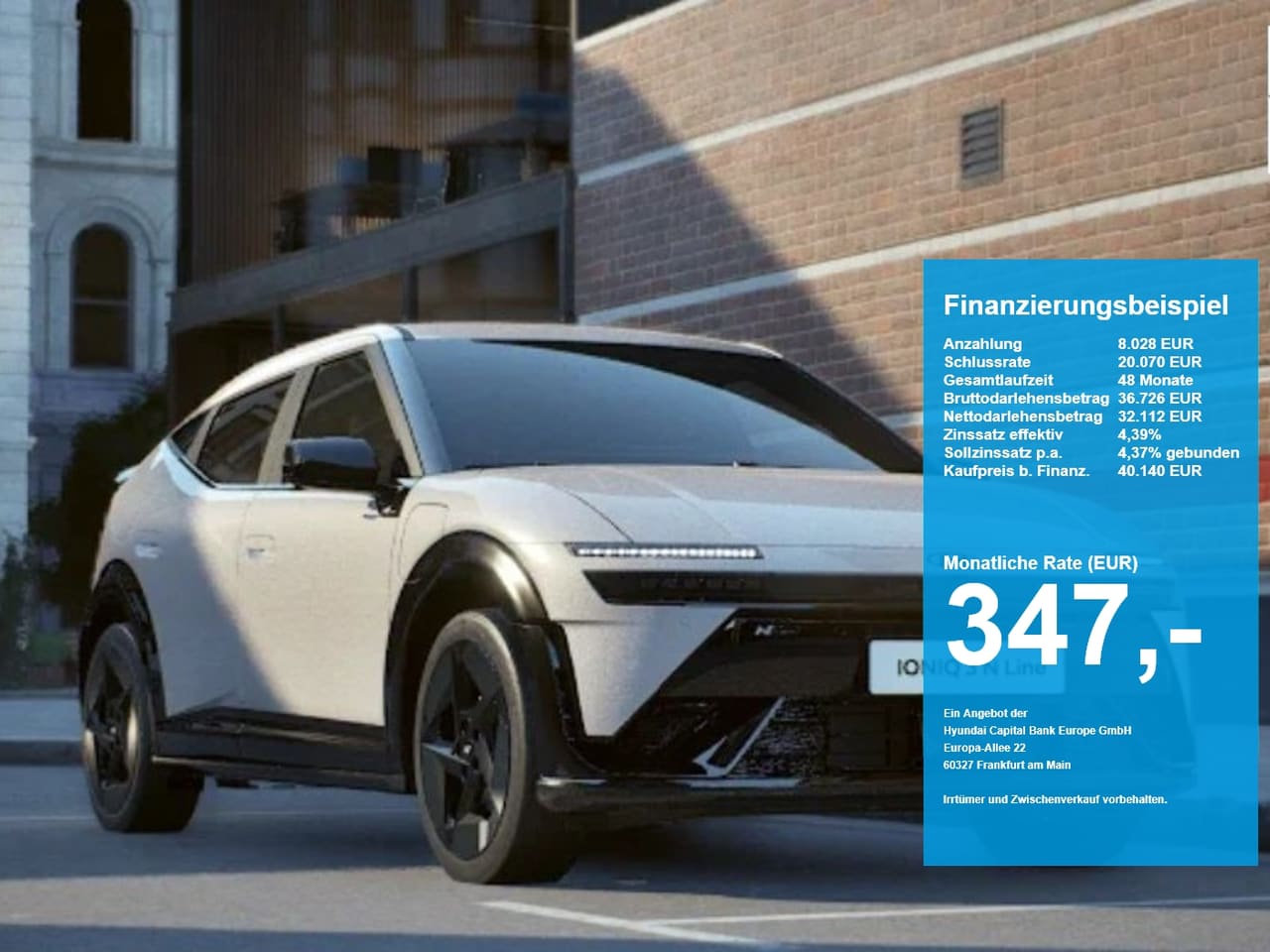 Hyundai IONIQ 3 61 kWh N Line Evo